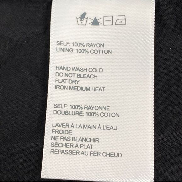 Urban Outfitters Tiered Clip Dot Mini Shift Dress Black Small - Picture 12 of 14